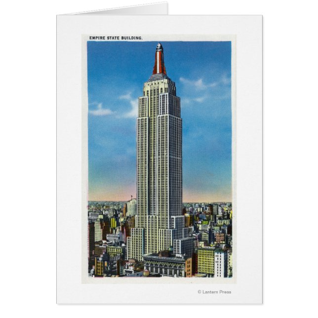 Exterior View of the Empire State Bldg (Front)