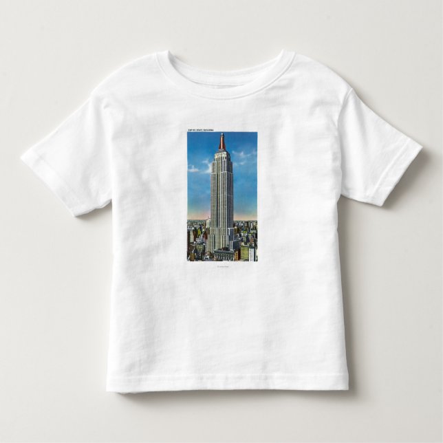 Exterior View of the Empire State Bldg Toddler T-Shirt (Front)