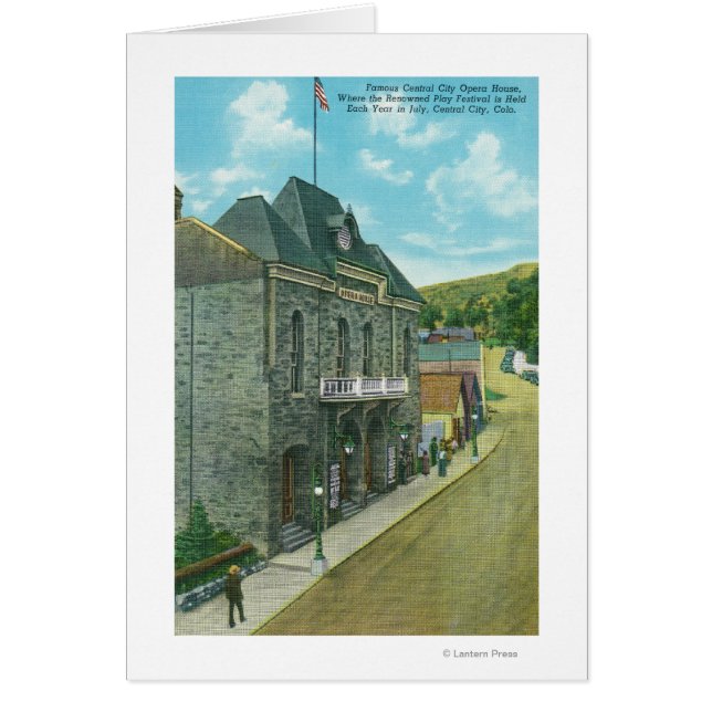 Exterior View of the Famous Opera House (Front)