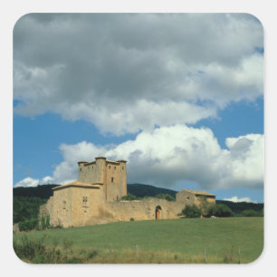 Exterior view of the fortress, built 1038-43 square sticker