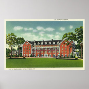 Exterior View of the Gideon Putnam Hotel Poster