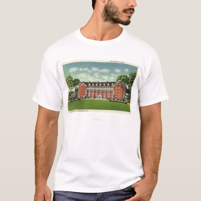 Exterior View of the Gideon Putnam Hotel T-Shirt (Front)