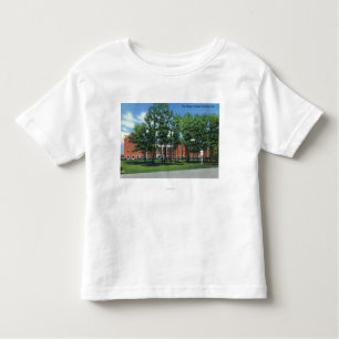 Exterior View of the Gideon Putnam, Saratoga Toddler T-Shirt