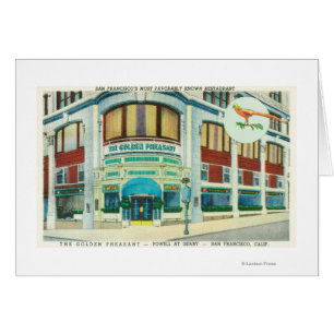 Exterior View of the Golden Pheasant