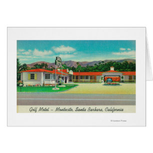Exterior View of the Golf Motel, Montecito