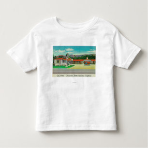 Exterior View of the Golf Motel, Montecito Toddler T-Shirt