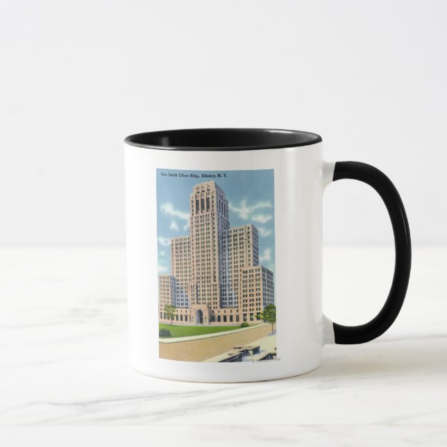 Exterior View of the Gov Smith Office Building Mug (Right)