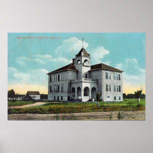 Exterior View of the Grammar School 2 Poster