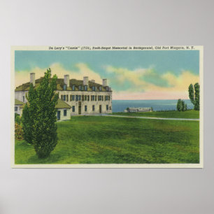 Exterior View of the Grand Trunk Railroad Poster