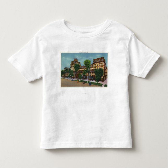 Exterior View of the Grand Union Hotel # 2 Toddler T-Shirt (Front)