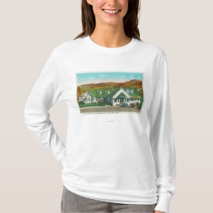 Exterior View of the Green Hut Caf� T-Shirt