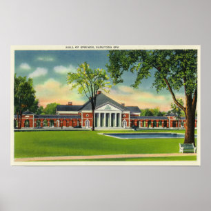 Exterior View of the Hall of Springs # 2 Poster