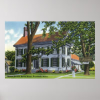 Exterior View of the Harriet Beecher Stowe House