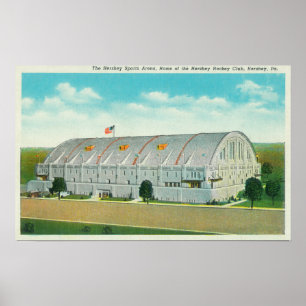 Exterior View of the Hershey Sports Area Poster