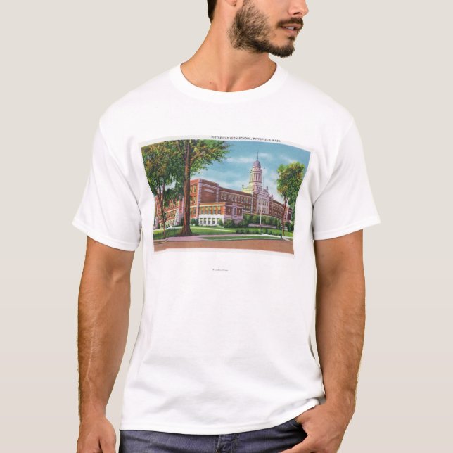 Exterior View of the High School T-Shirt (Front)