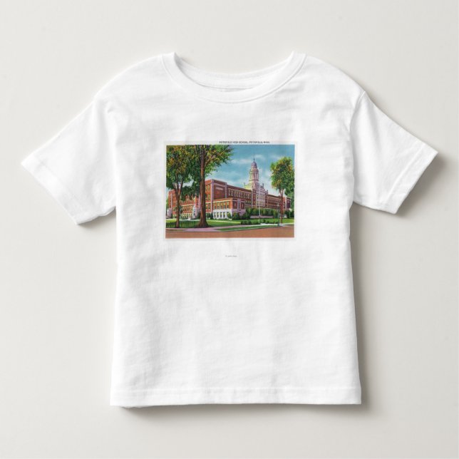 Exterior View of the High School Toddler T-Shirt (Front)