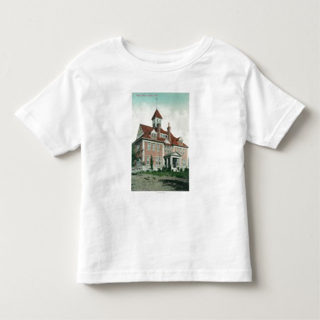 Exterior View of the High SchoolYreka, CA Toddler T-Shirt (Front)