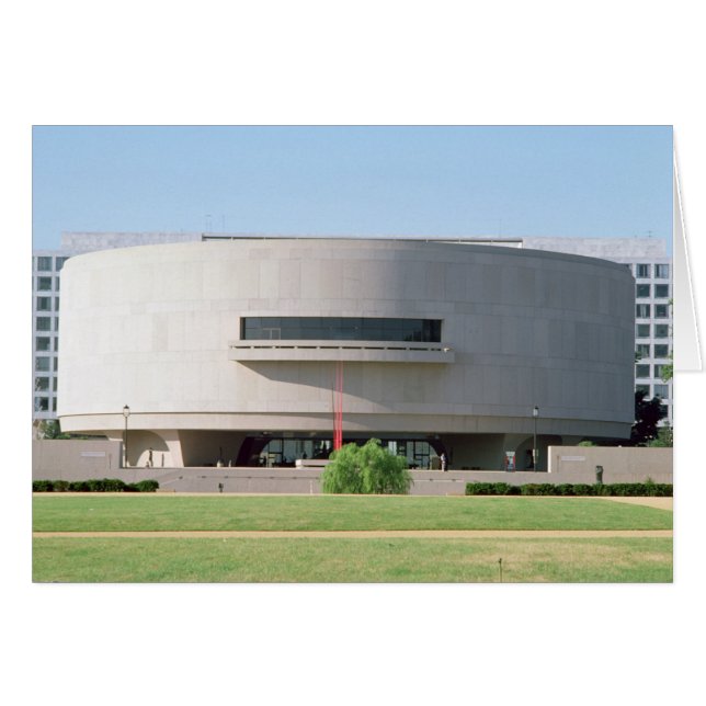 Exterior view of the Hirshhorn Museum, 1974 ) (Front Horizontal)