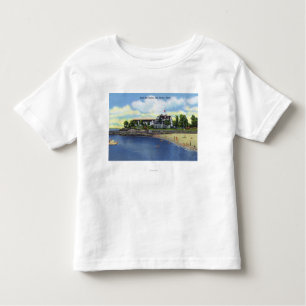 Exterior View of the Hotel Bar Harbour Toddler T-Shirt