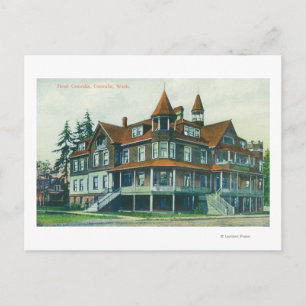 Exterior View of the Hotel Centralia Postcard