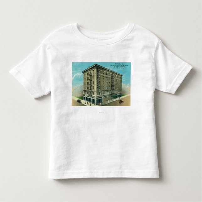 Exterior View of the Hotel Clark Toddler T-Shirt (Front)