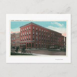 Exterior View of the Hotel Cumberland Postcard