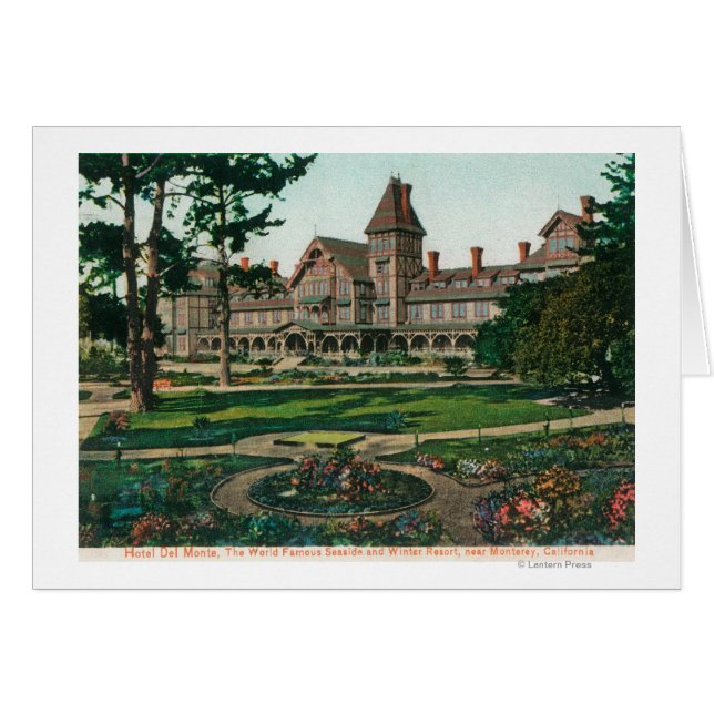 Exterior View of the Hotel del Monte and Grounds (Front Horizontal)