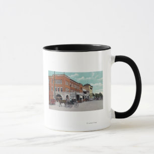 Exterior View of the Hotel JulianWoodland, CA Mug