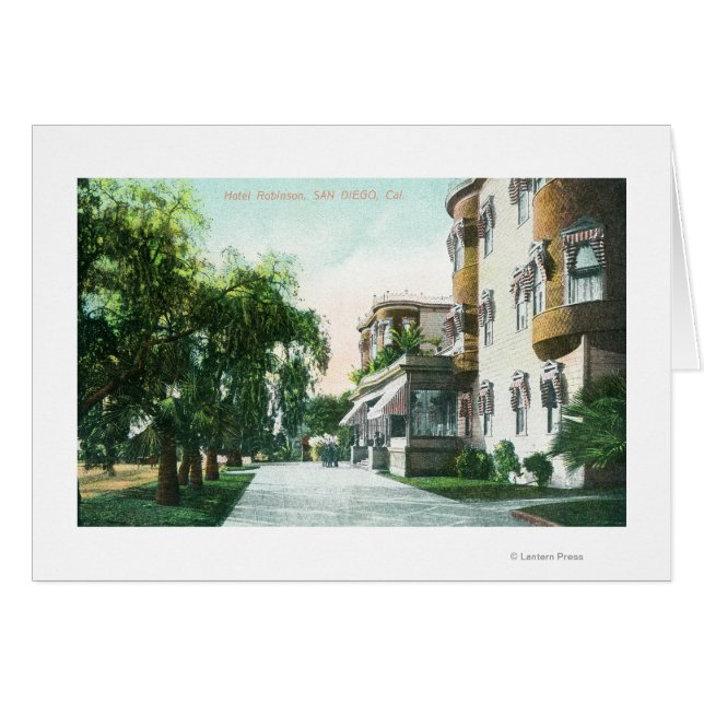 Exterior View of the Hotel Robinson (Front Horizontal)