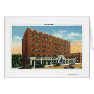 Exterior View of the Hotel Saranac