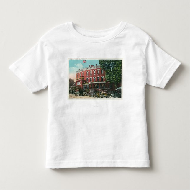 Exterior View of the Hotel Witherill Toddler T-Shirt (Front)