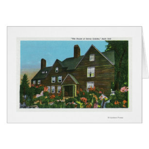 Exterior View of the House of Seven Gables