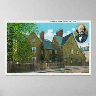 Exterior View of the House of Seven Gables # 2 Poster