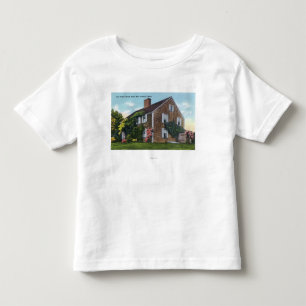 Exterior View of the John Alden House Toddler T-Shirt