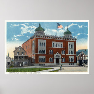 Exterior View of the Kora Temple, Shrine Poster