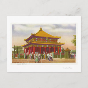 Exterior View of the Lama Temple Postcard