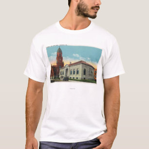 Exterior View of the Library and City Hall T-Shirt