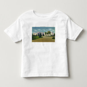 Exterior View of the Lincoln Bath House Toddler T-Shirt