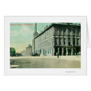 Exterior View of the Masonic Temple