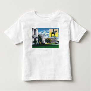 Exterior View of the Museum of Fine Arts Toddler T-Shirt