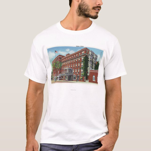 Exterior View of the Nelson House T-Shirt (Front)