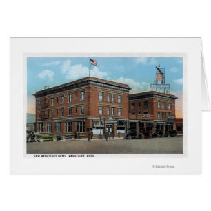 Exterior View of the New Wenatchee Hotel
