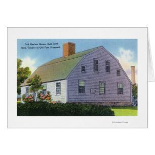 Exterior View of the Old Harlow House