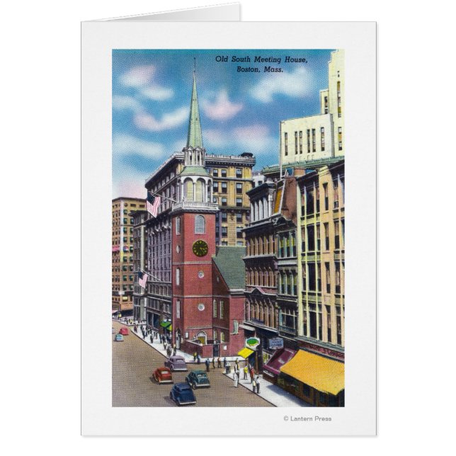 Exterior View of the Old South Meeting Hall (Front)