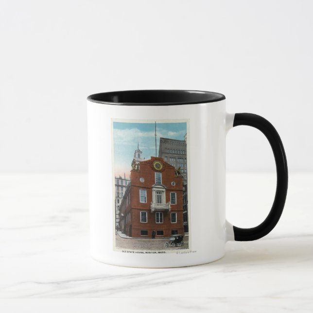 Exterior View of the Old State House # 2 Mug (Right)