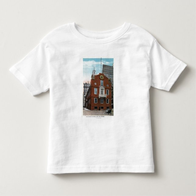 Exterior View of the Old State House # 2 Toddler T-Shirt (Front)
