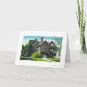Exterior View of the Old Witch House Card