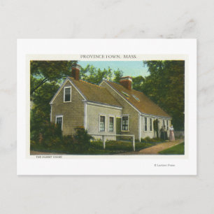 Exterior View of the Oldest House in Town # 2 Postcard