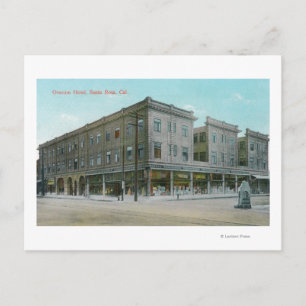 Exterior View of the Overton Hotel # 2 Postcard