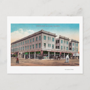 Exterior View of the Overton Hotel Postcard
